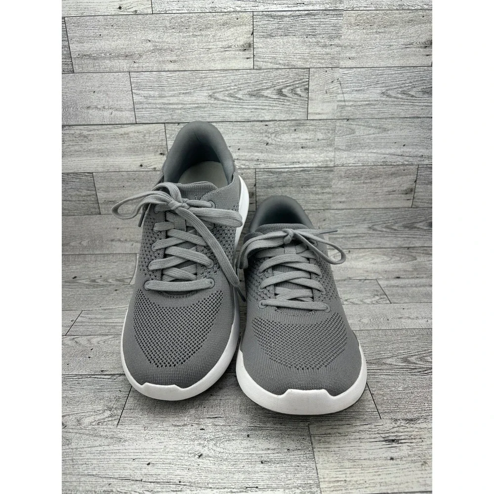 Kizik Lima Storm Gray Hands-Free Slip On Knit Sneakers Men Sz 7.5 Women Sz 9‎